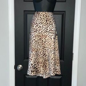 NWT Marled Leopard Skirt Sz Large 💎